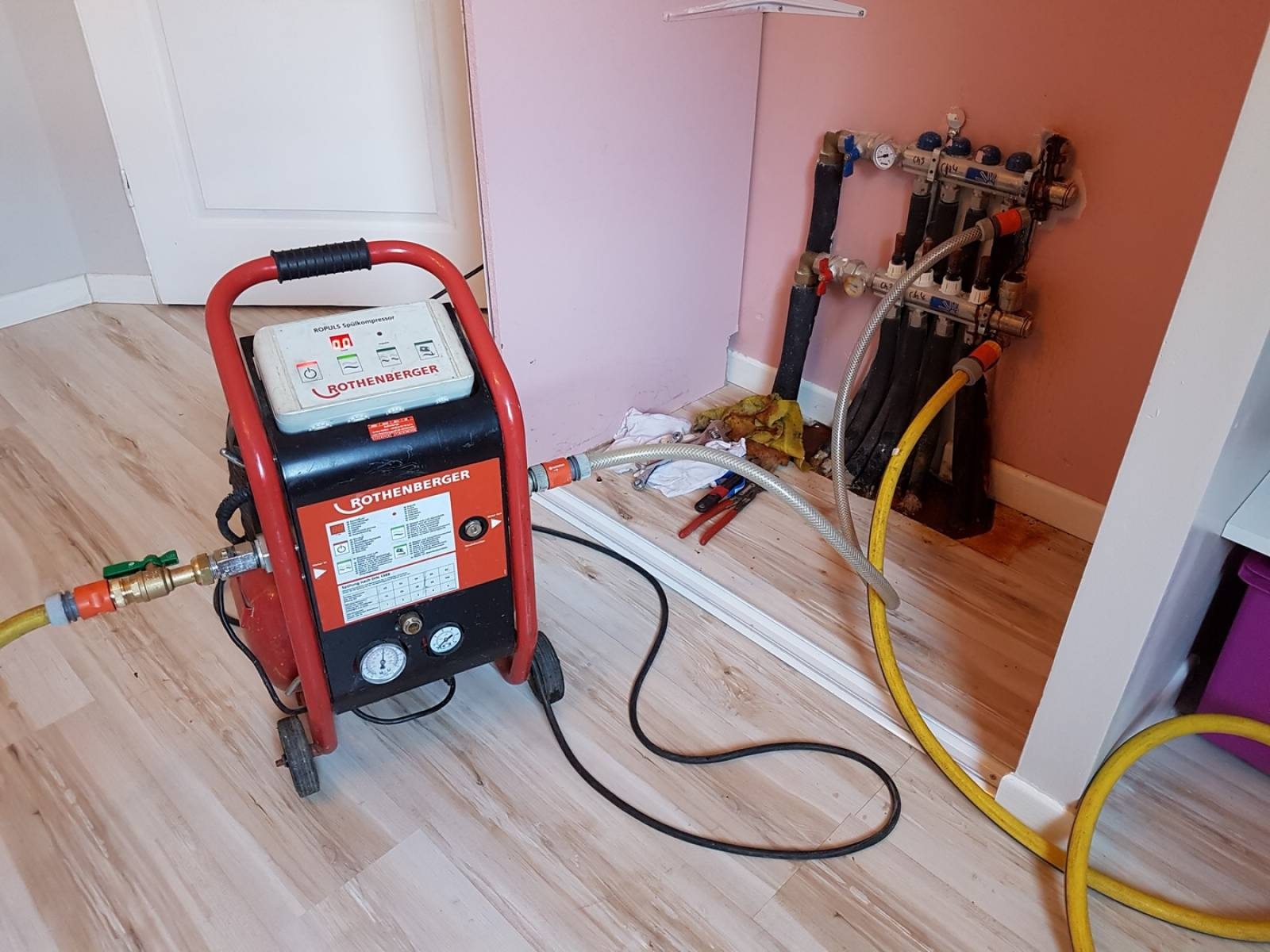 Tepeören Protherm Hermetik Şofben Petek Temizliği